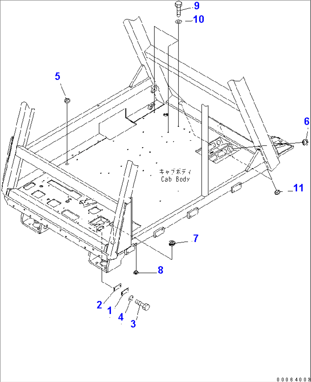 FLOOR (FLOOR RELATED PARTS)(#7001-)