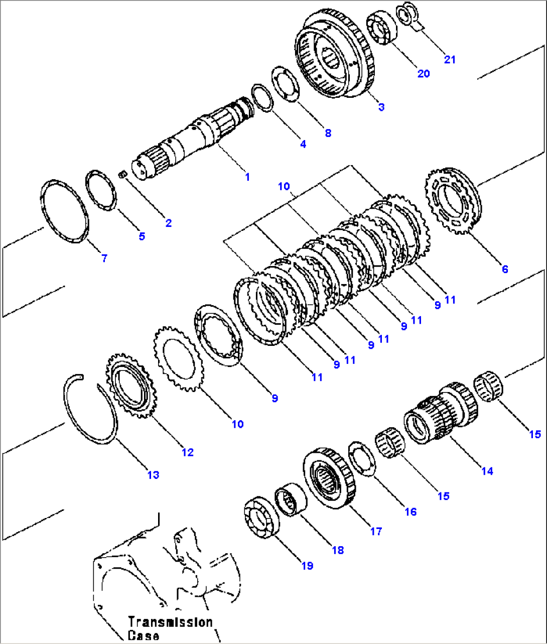 TRANSMISSION (1st CLUTCH)