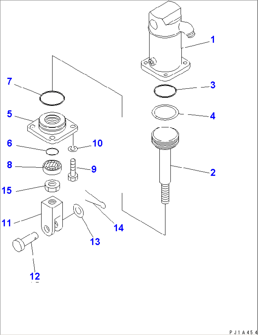 BRAKE CYLINDER (FOR TOWING WINCH)