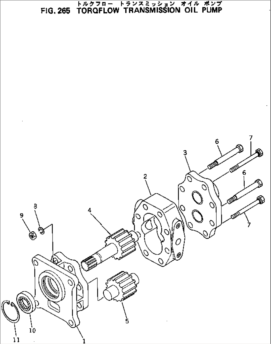 TORQFLOW TRANSMISSION OIL PUMP