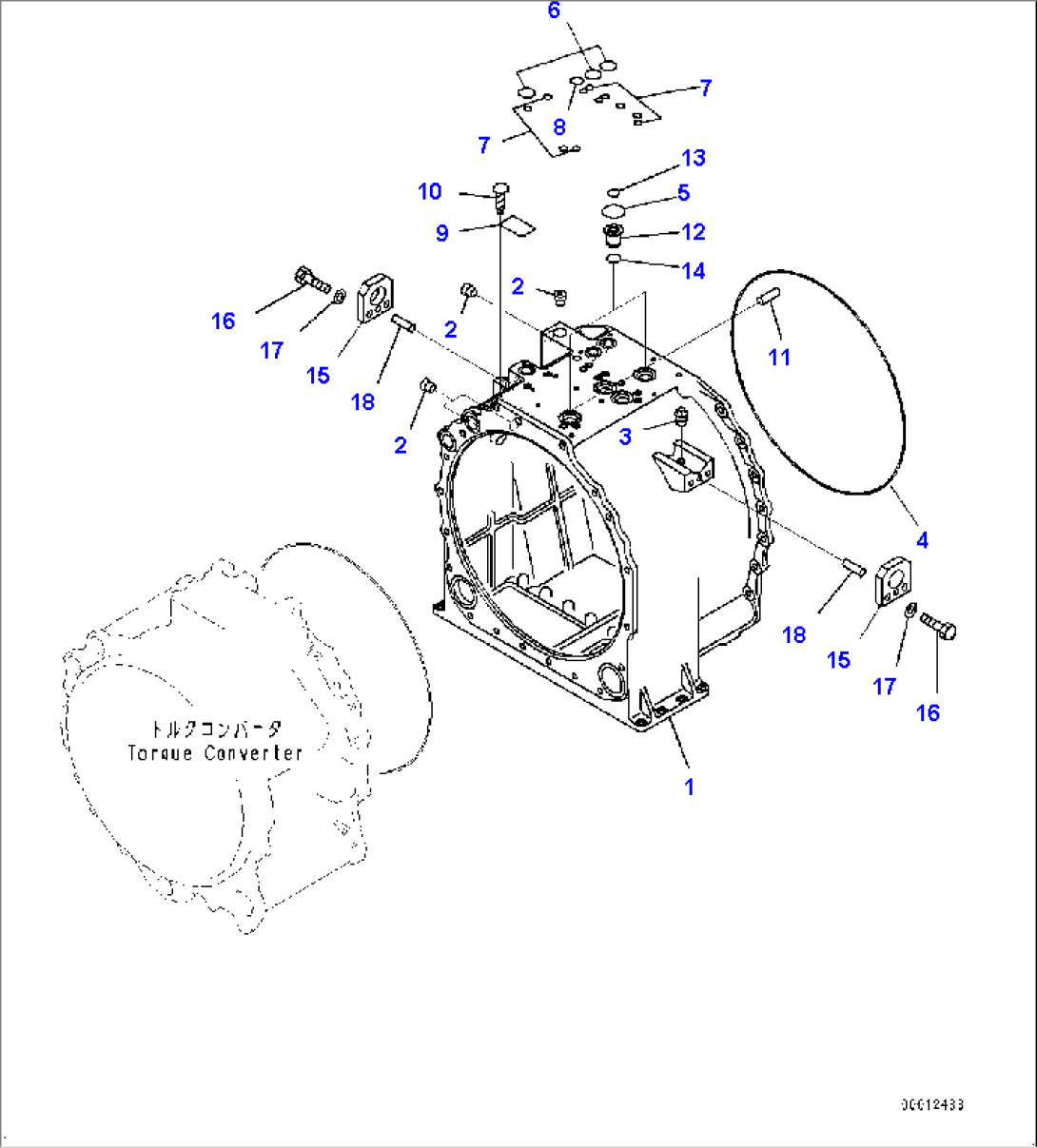 Power Train, Transmission Case (#30147-)
