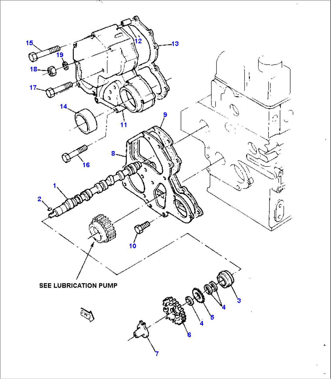 TIMING GEAR AND CAMSHAFT