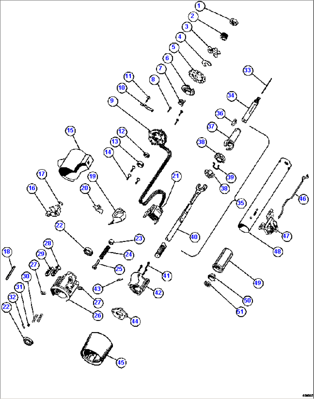 STEERING COLUMN ASSEMBLY PB5765