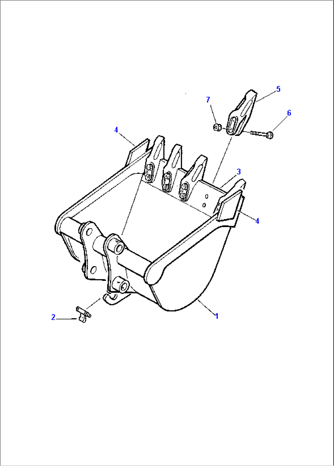 BUCKET WITH HOOK (550 mm)