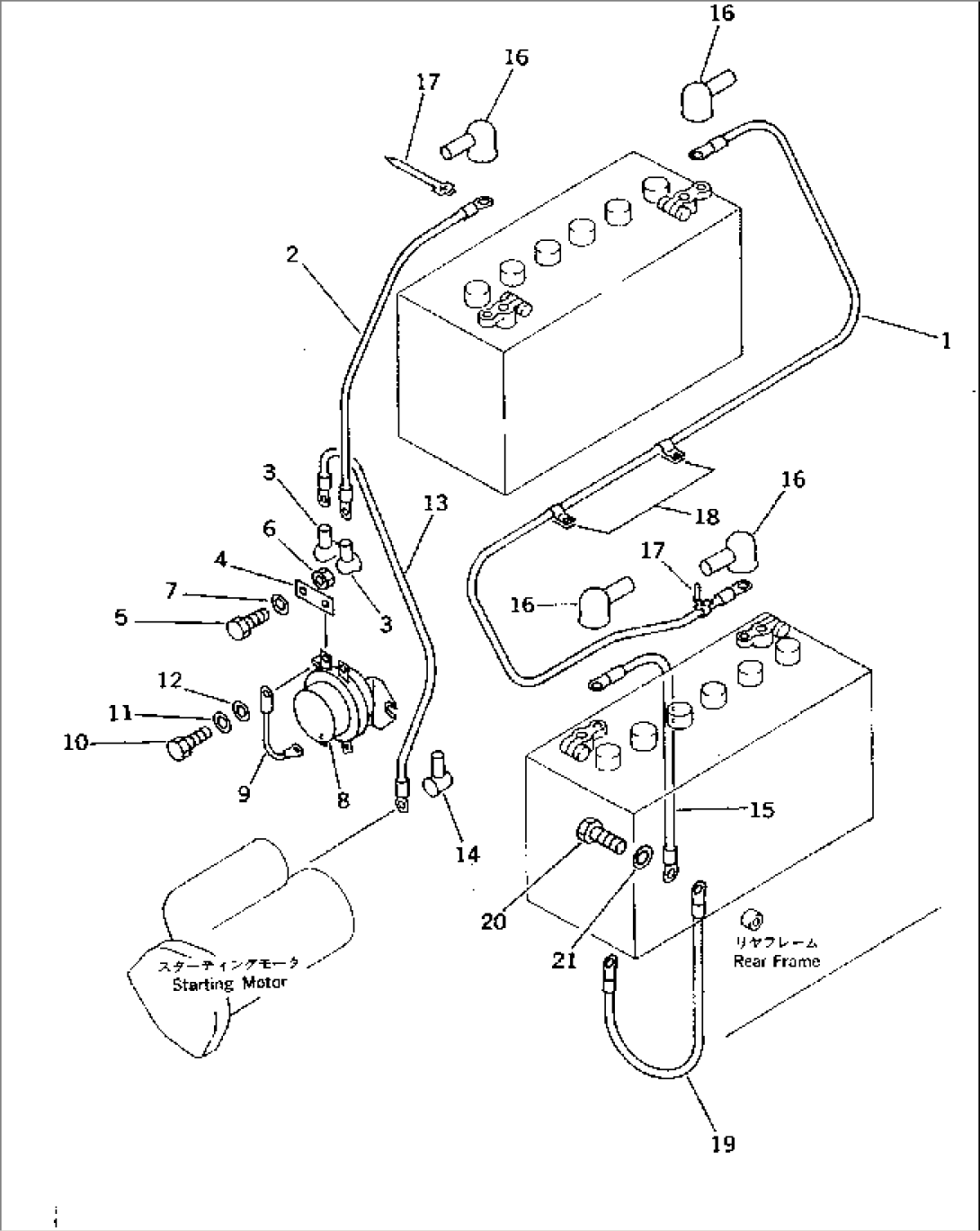 ELECTRICAL SYSTEM (BATTERY LINE)