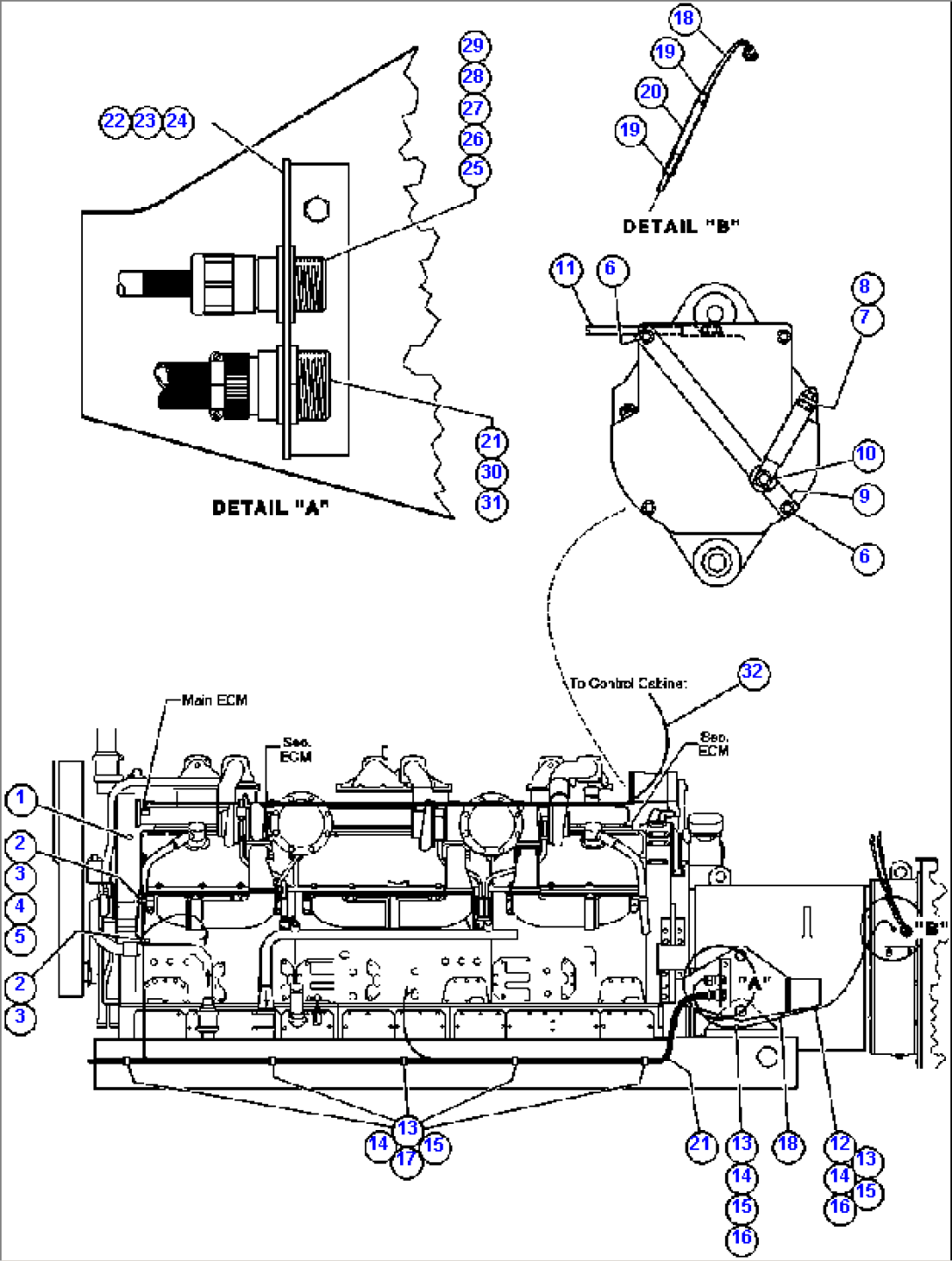 ENGINE WIRING (NON-HMS)