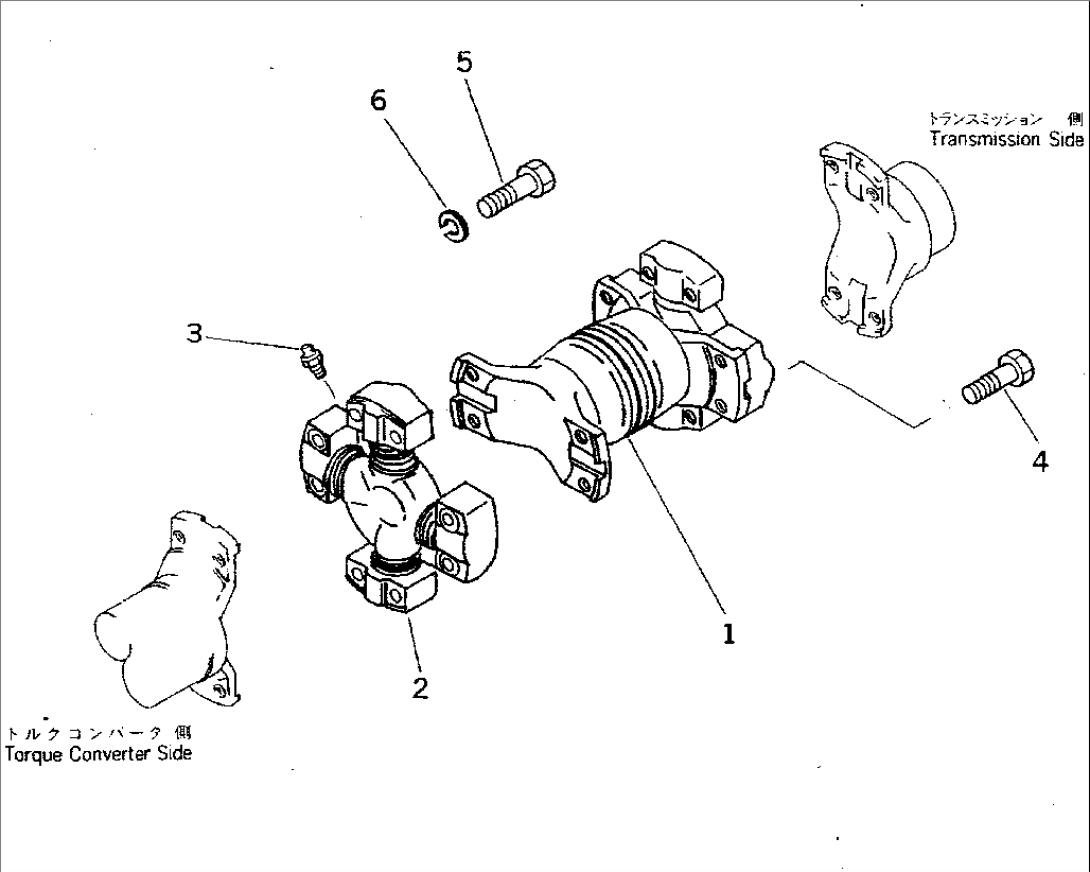 UNIVERSAL JOINT (NOISE SUPPRESSION FOR EC)(#15908-16500)