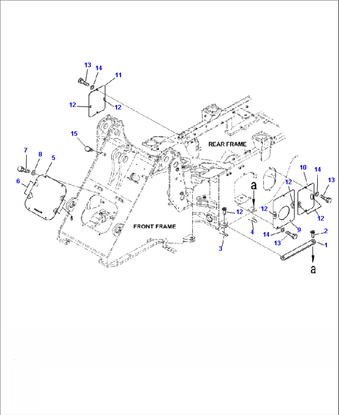 J4190-01A2 BAR LOCK AND COVER JRB AND 2-SPOOL VALVE