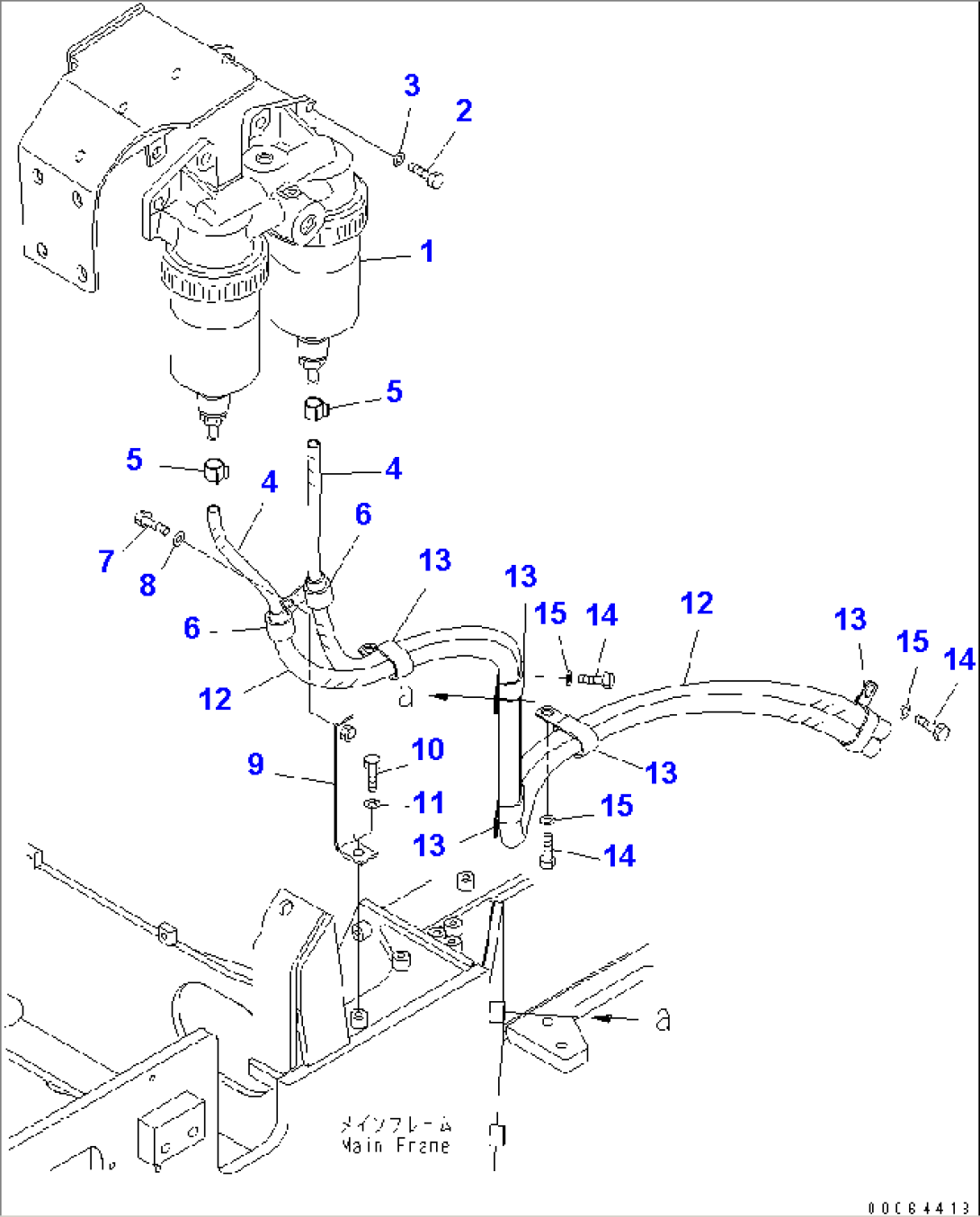 WATER SEPARATOR(#7001-)