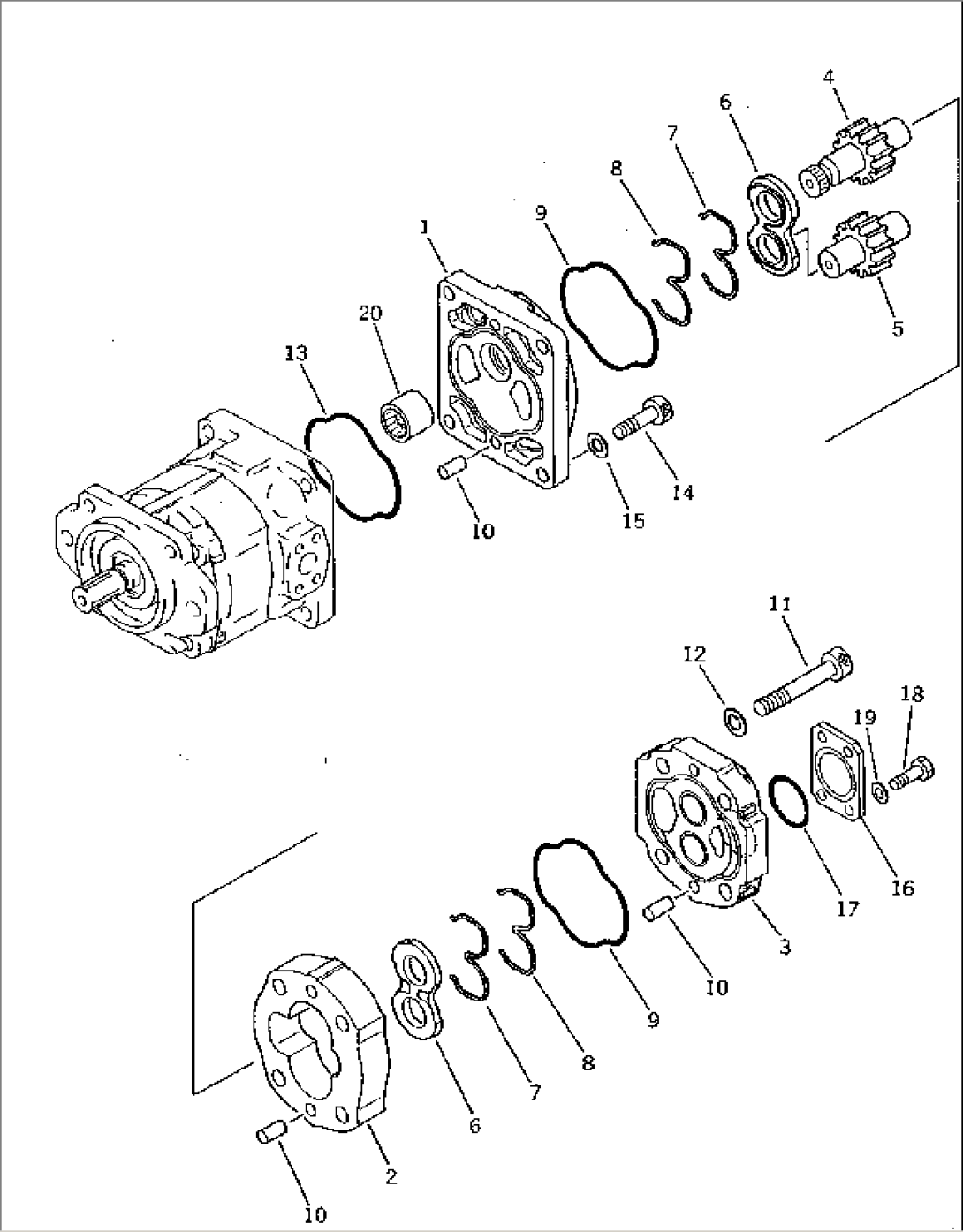 WORK EQUIPMENT PUMP (2/2)