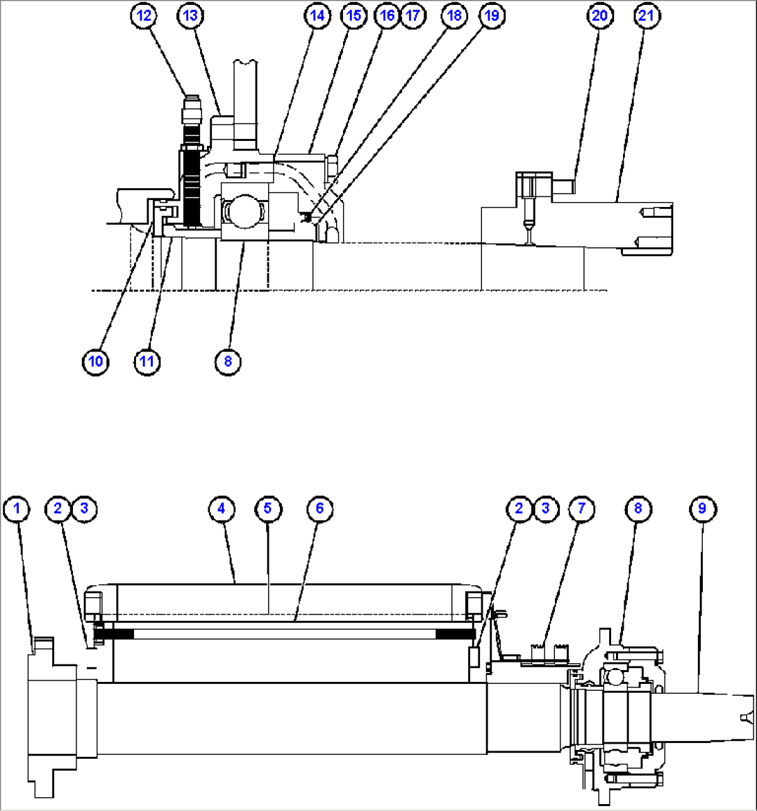 ALTERNATOR - ENGINE MOUNT - 1