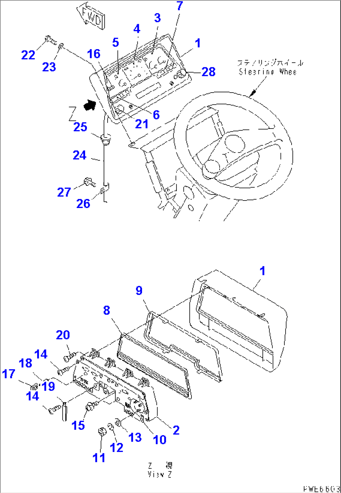 GUAGE AND SENSOR (WITH 2-PERSONS CAB)