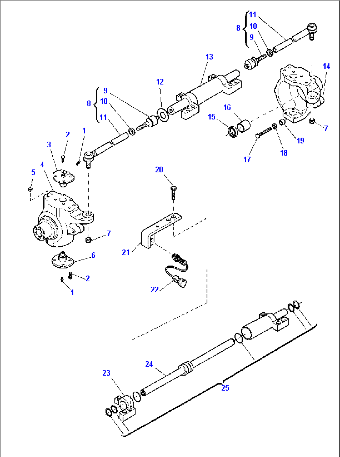 FRONT AXLE (2/7)