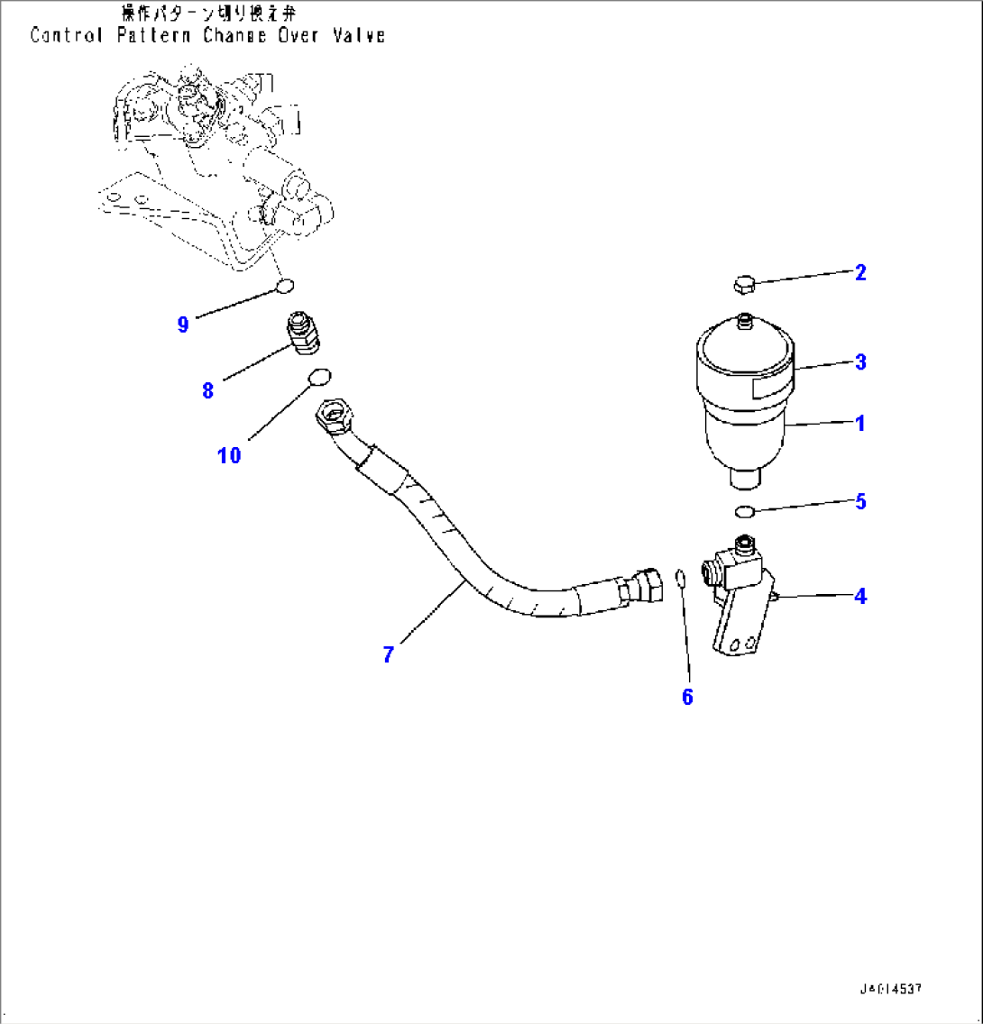 Additional Actuator Piping, Accumulator (#21062-)