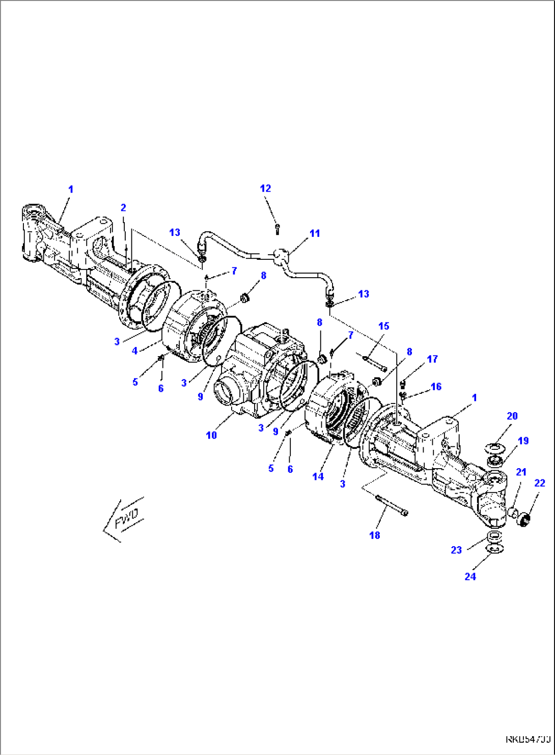 REAR AXLE (1/10)