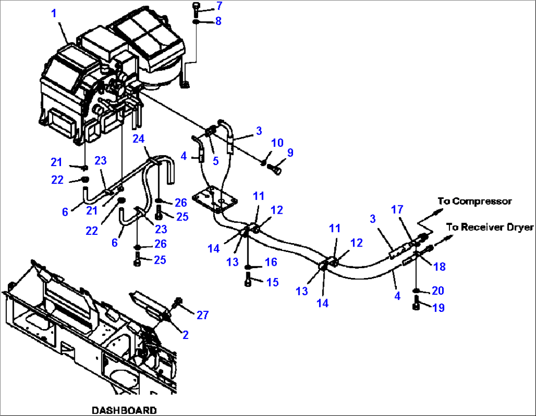 K0200-22B0 FLOOR AIR CONDITIONER MOUNTING