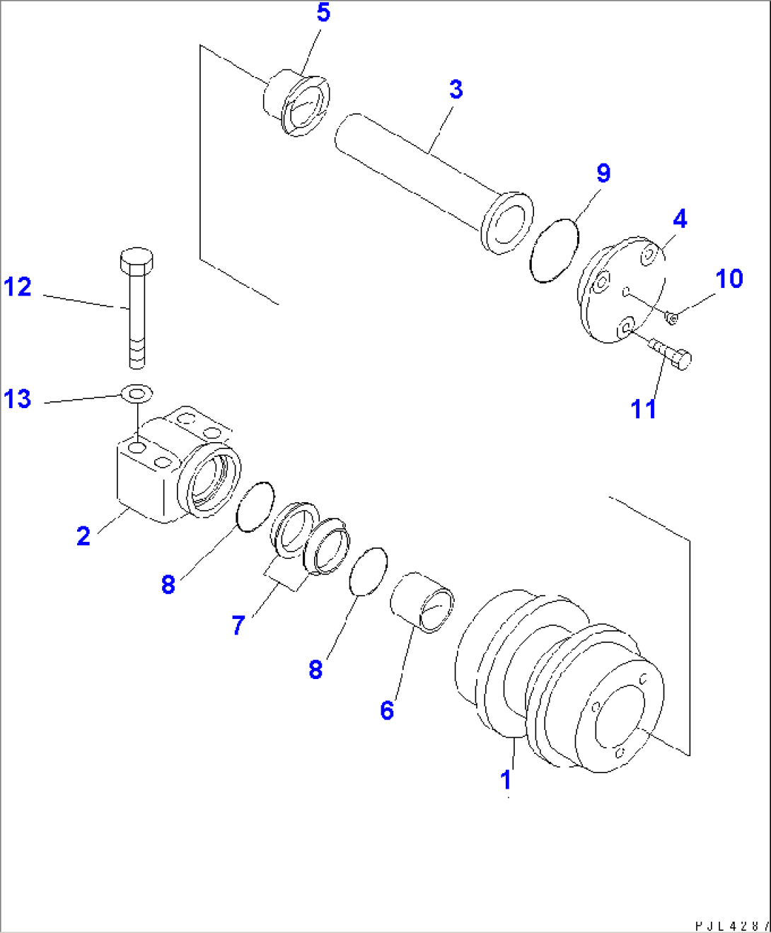 CARRIER ROLLER(#1311-)