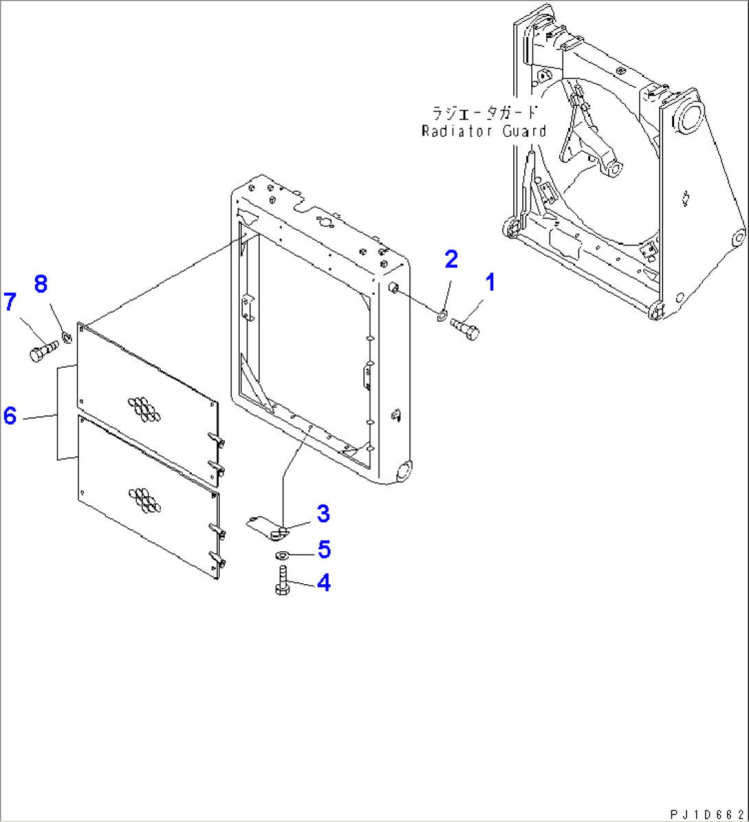 RADIATOR MASK (COLD WEATHER (B) SPEC.)
