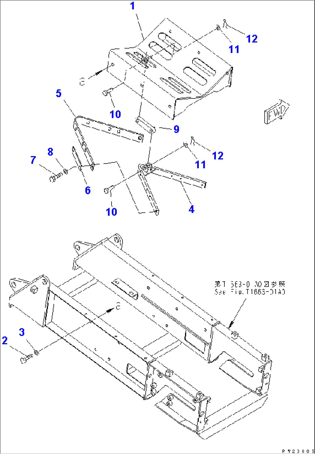 SIDE CONVEYOR (INNER PARTS) (SLIDE PLATE)