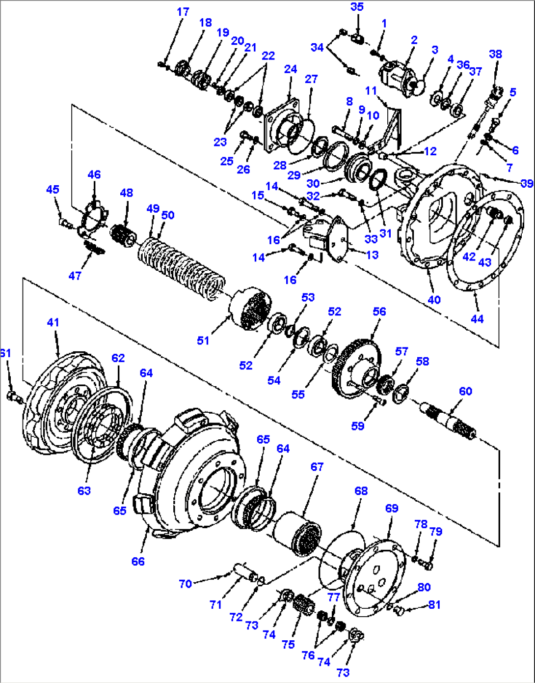 AWD GEAR BOX WITH FRONT FENDERS