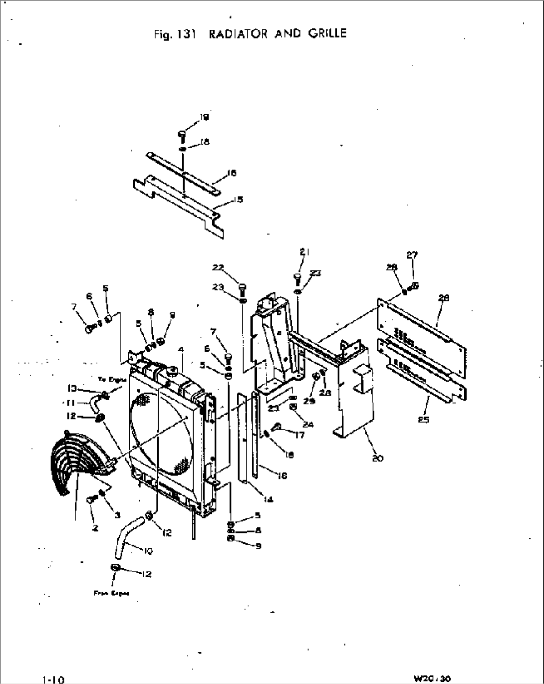 RADIATOR AND GRILLE