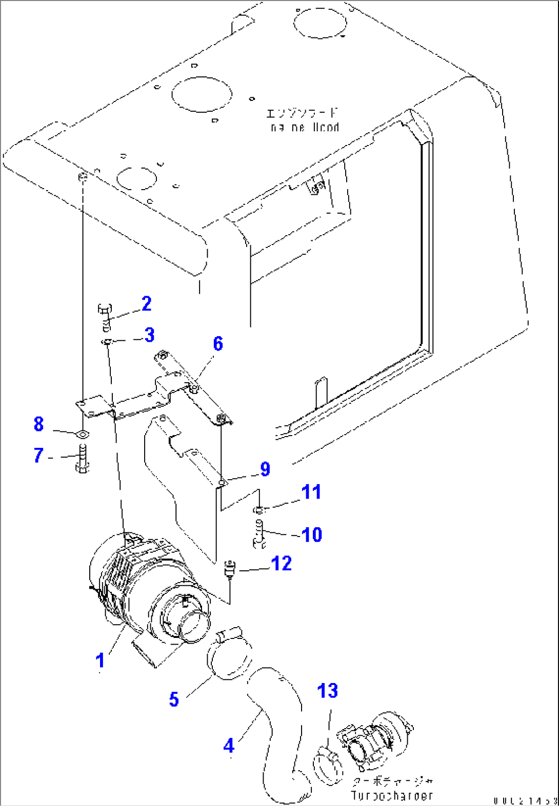 ENGINE (AIR CLEANER AND RELATED PARTS)(#12001-)