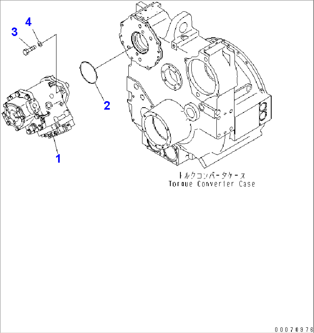 HYDRAULIC PUMP (COLD WEATHER (B) SPEC.)