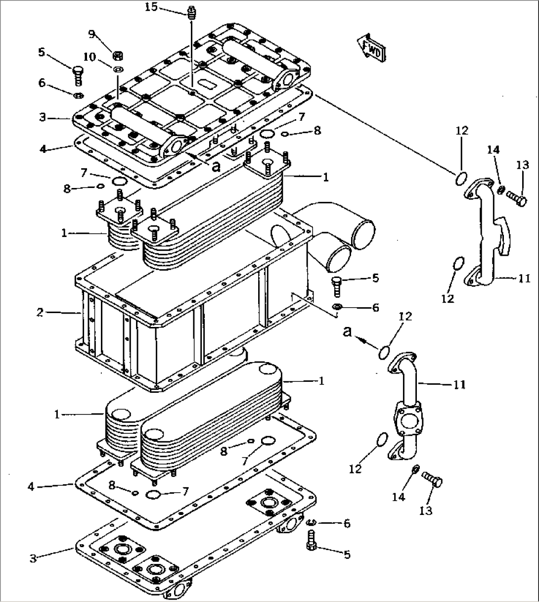 BRAKE OIL COOLER