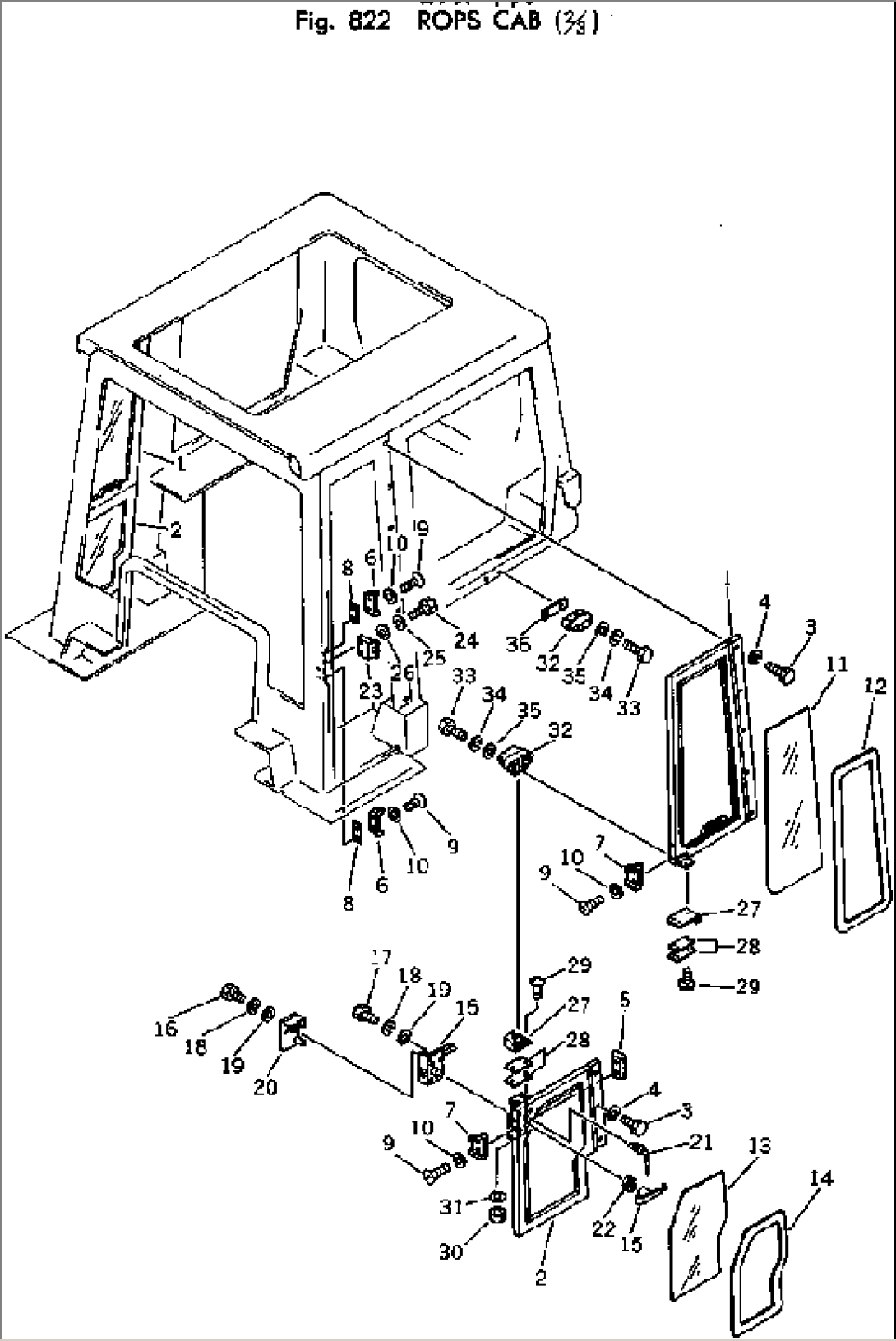 ROPS CAB (2/3)