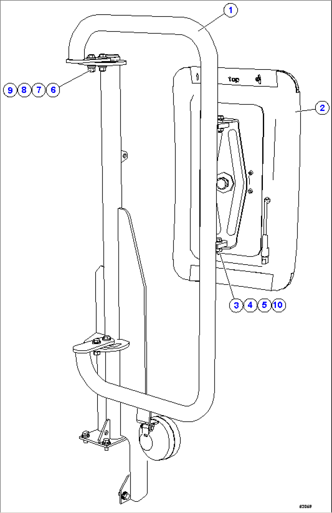 LH MIRROR INSTALLATION