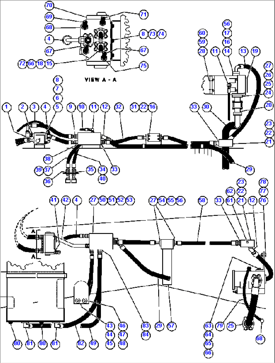 STEERING SYSTEM PIPING - 1