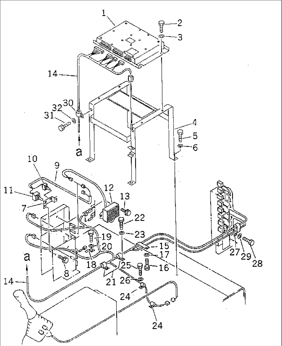 WIRING (ELECTRONIC HARNESS)(#30001-30915)