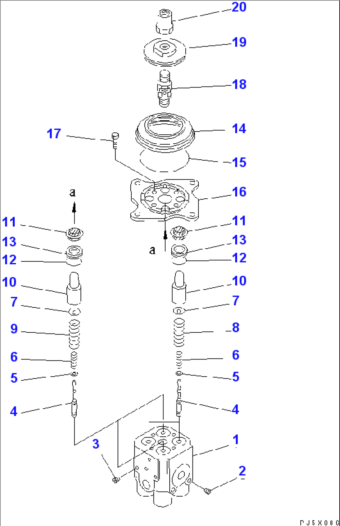 PPC VALVE (FOR RIPPER CONTROL)(#85001-)