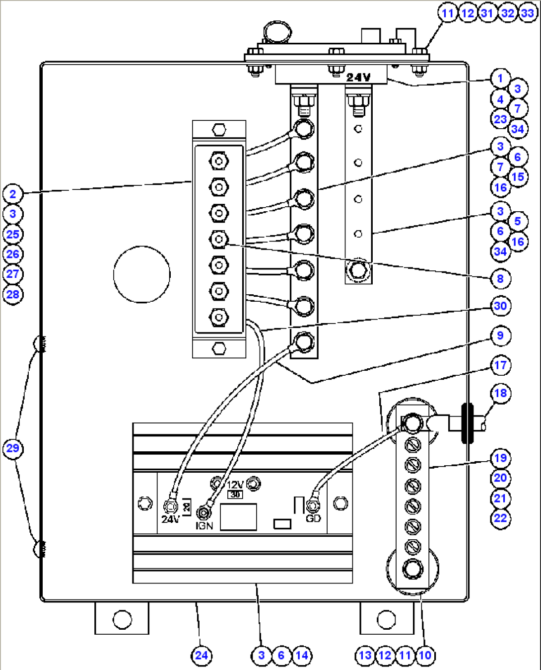 BATTERY DISCONNECT SWITCH BOX