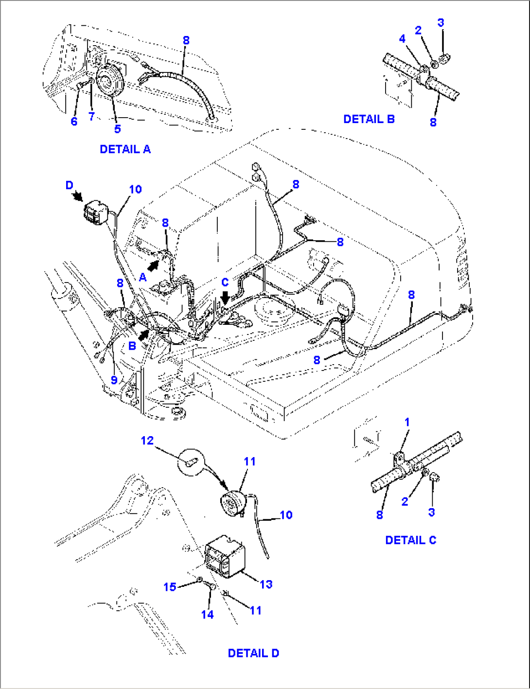 ELECTRICAL SYSTEM (LIGHT AND SERVICE LINE) (1/2)