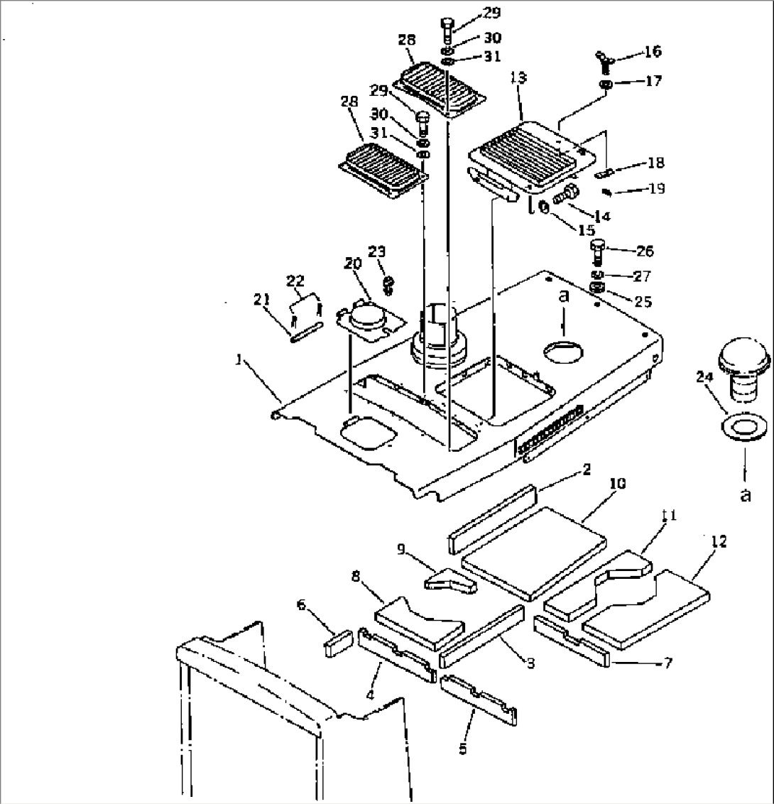 ENGINE HOOD (NOISE SUPPRESSION FOR EC)(#80943-)