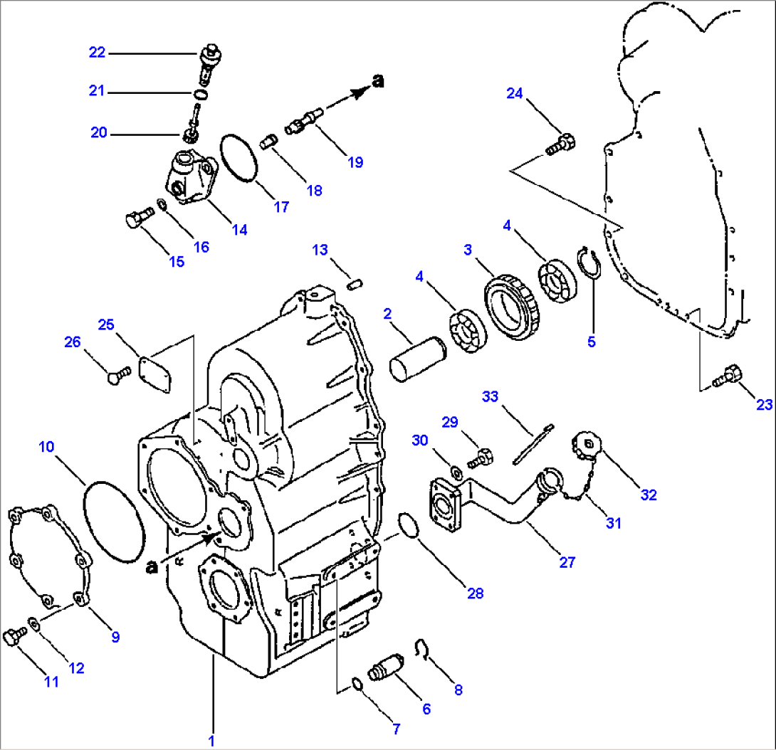 TRANSMISSION (REAR CASE)