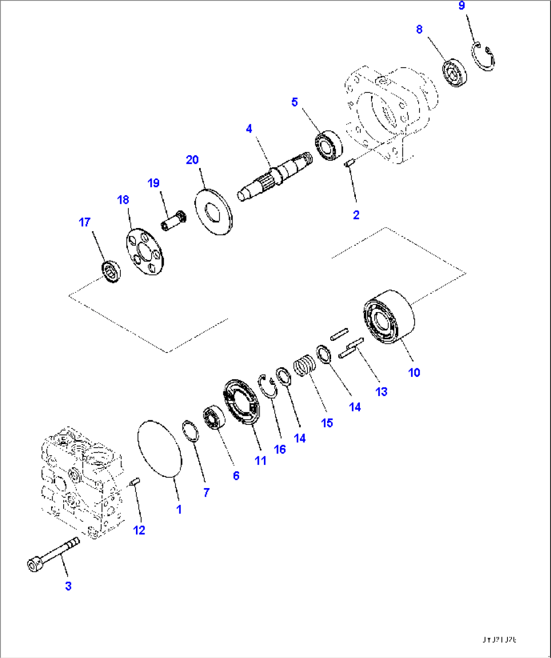 Radiator, Fan Motor (2/3) (#80001-)