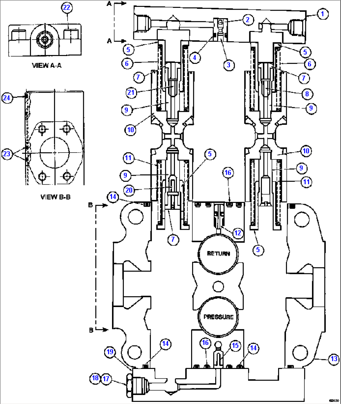 SPOOL SECTION ASSEMBLY (VE3810)