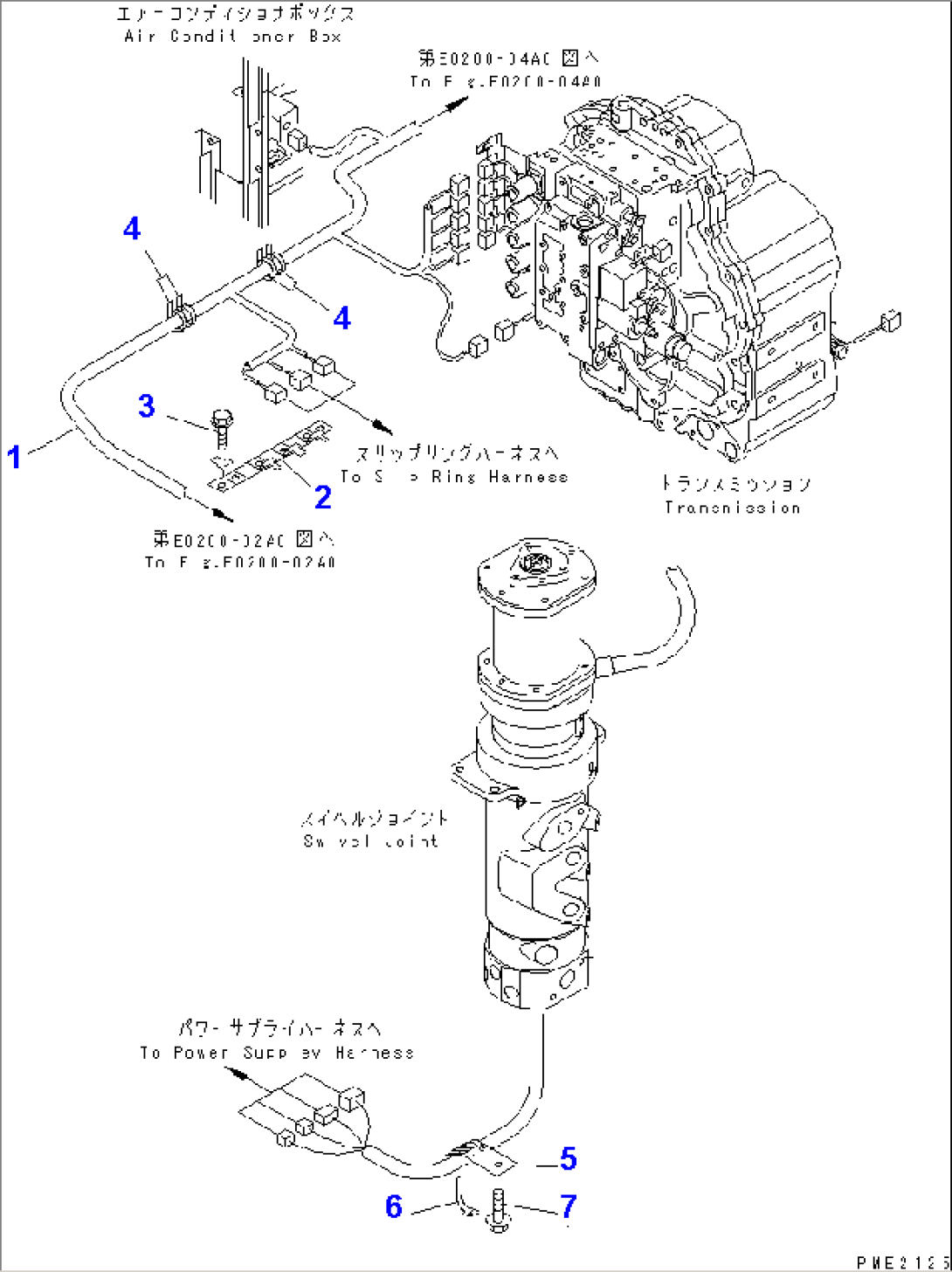 ELECTRICAL (LOWER HARNESS) (TRANSMISSION¤ R.H. SIDE)