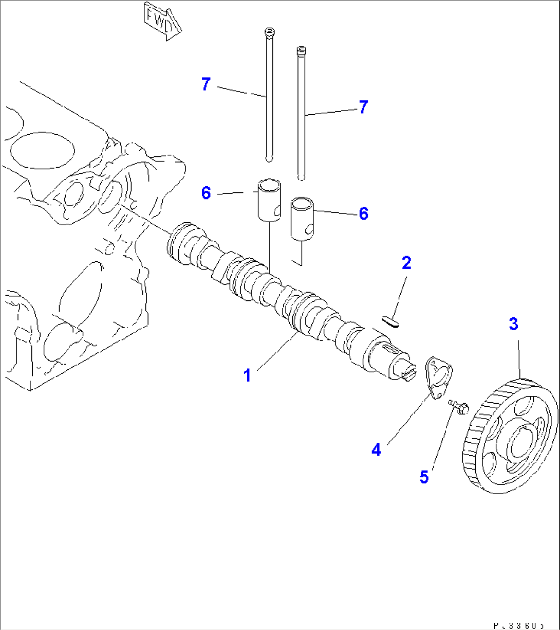 CAMSHAFT AND TAPPET