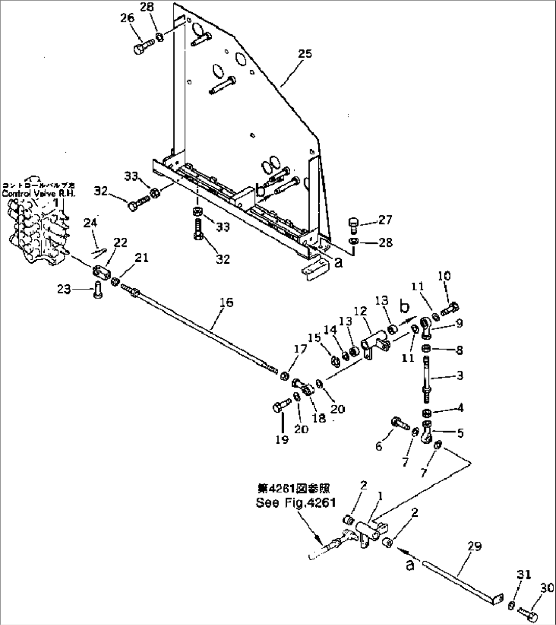 SPECIAL WORK EQUIPMENT CONTROL LINKAGE (2/2) (FOR BLADE)