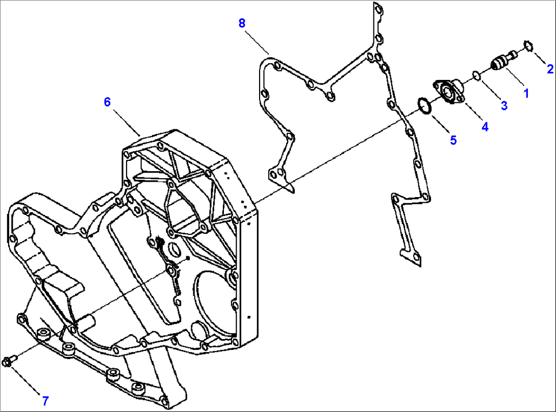 A2109-A1A4 FRONT GEAR HOUSING