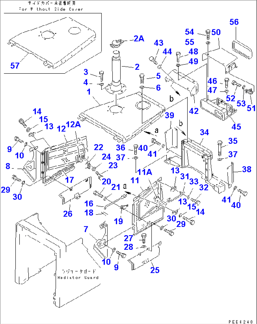 ENGINE HOOD AND DASHBOAD (PERFORATE TYPE)