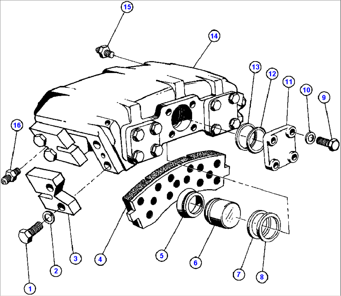 FRONT DISC BRAKE ASSEMBLY (PB5536)