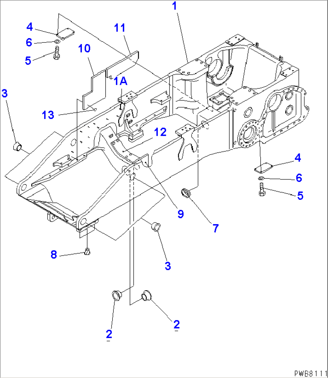 MAIN FRAME (NOISE SUPPRESSION SPEC.FOR EC) (DYNAMIC)(#60753-)