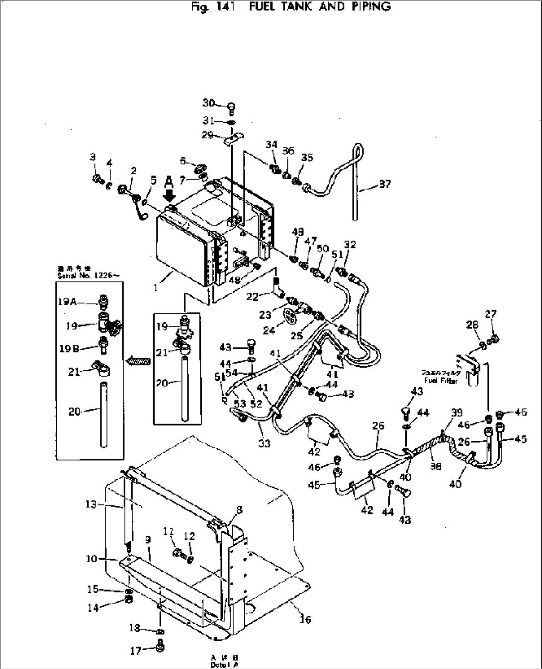 FUEL TANK AND PIPING