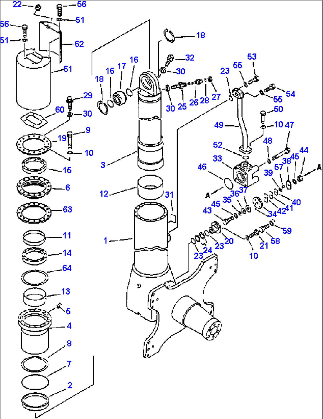FRONT SUSPENSION ASSEMBLY (561-50-6T401)