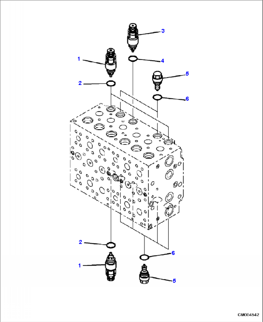 H0120-62A0 MAIN VALVE SUCTION AND RELIEF VALVE