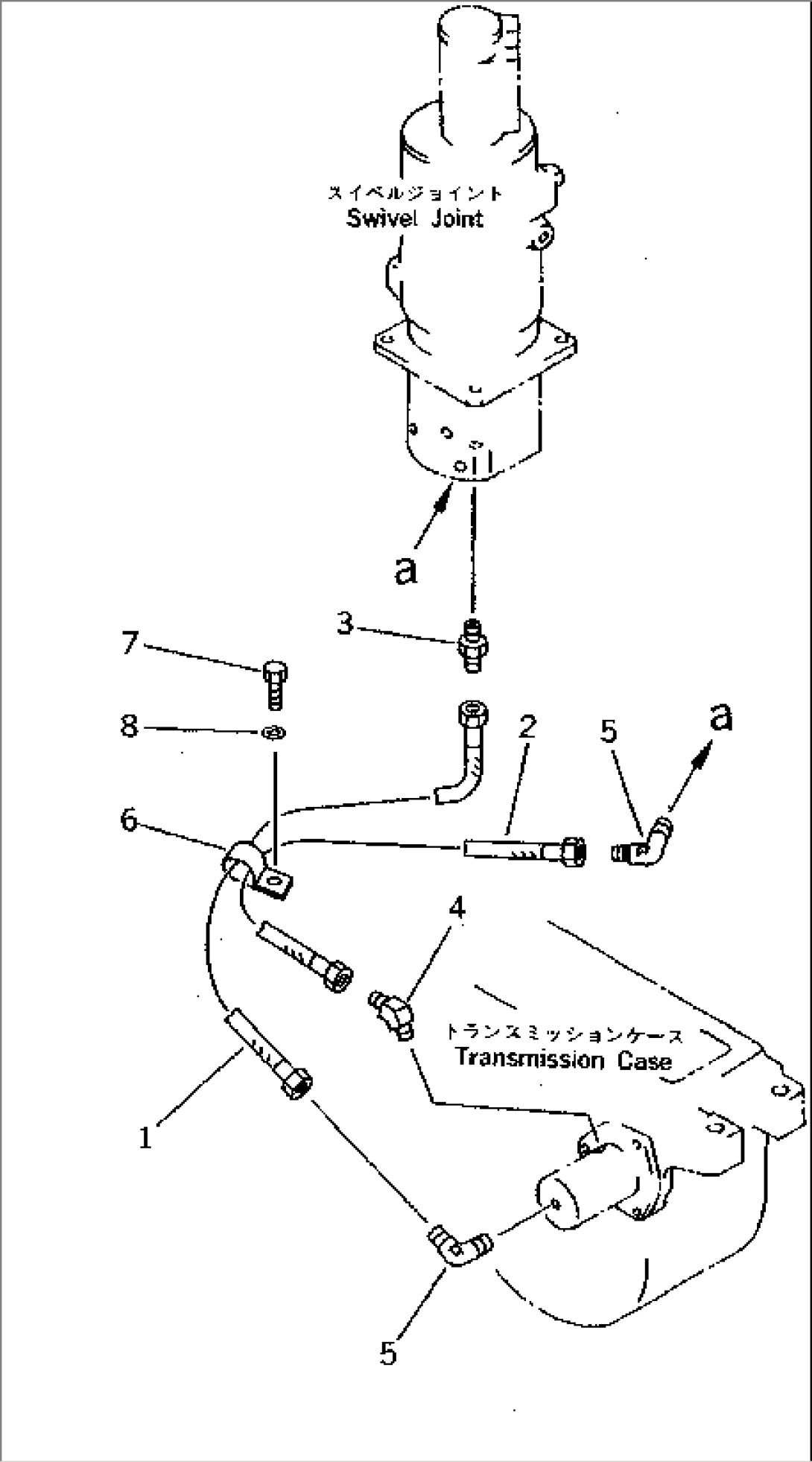 LOWER AIR PIPING (TRANSMISSION CONTROL)(#2301-)